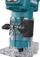Frezë–trimer Makita DRT52SF LXT, pa kabllo, 18V 3Ah, me karikues