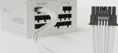Burim energjie SeaSonic Vertex GX VERTEX-GX-1000-WHITE ATX 3.0, 1000W