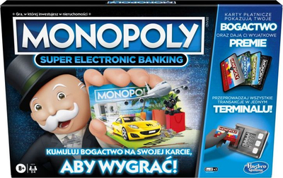 Lojë Hasbro Monopoly Super Electronic Banking (E8978)