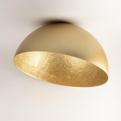 Llambë tavani Sigma Lighting Sfera 50 32477, 50cm, E27 15W LED, e artë