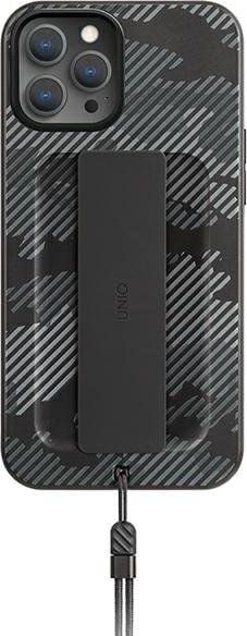 Mbrojtëse Uniq Heldro për iPhone 12 Pro Max 6.7", e zezë