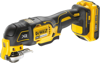 Mjet shumëfunksional oscilues pa brusha DeWALT, 18V XR, 2x2.0Ah
