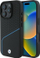 Mbulesë telefoni BMW prej lëkure Sign BMHMP16L23RDCLK për iPhone 16 Pro 6.3", me MagSafe, e zezë