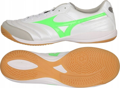 Atlete futsalli Mizuno Morelia Sala Elite IN M Q1GA251237, për burra, të bardha