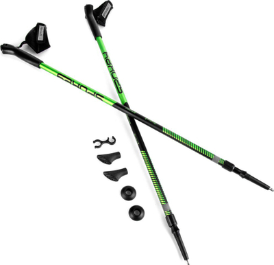 Shkopinj trekking Spokey Meadow II, alumin 6061, 105-135 cm, jeshile