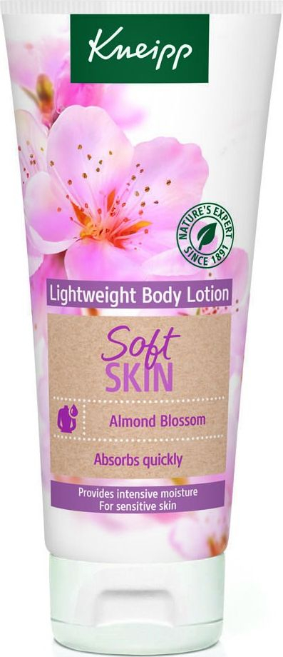 Locion trupi Kneipp Soft Skin Almond Blossom, për lëkurë të ndjeshme, i hidratuar, 200 ml