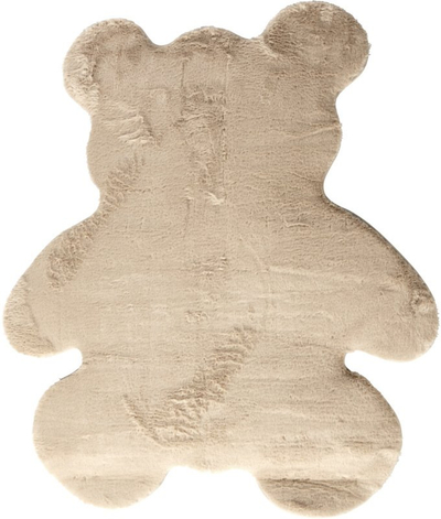 Tapet për fëmijë Home Styling Collection BJÖRN, 100 x 85 cm, imitim pushi, bezhë