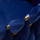 Karrige Chair 4Rico QS-GW06G, për dhomë ndenje, blu e errët