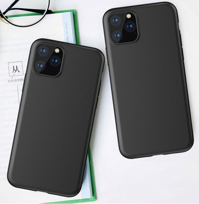 Kapak telefoni Hurtel Soft Case për Realme C21, xhel i butë, i zi