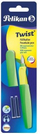 Stilolaps me stilograf Pelikan Twist P457 M Neon Green + 2 rimbushje