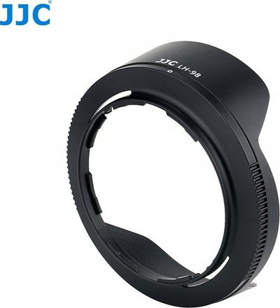 Заштитен капак од сонце JJC LH-98 за објектив Nikon NIKKOR Z 24-50mm f/4-6.3, го заменува HB-98, црн