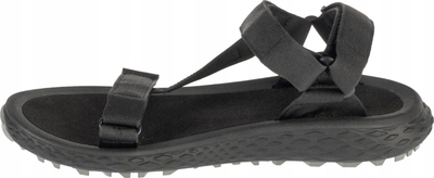 Sandale për burra Columbia Konos Globetrot Sandal M, taban gome, rripa me Velcro, të zeza
