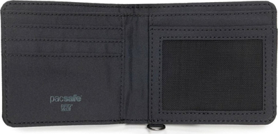 Portofol Pacsafe RFIDsafe, mbron RFID, bifold, i zi