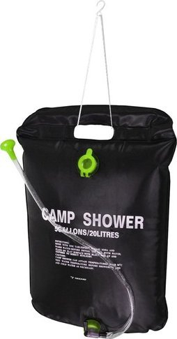 Dush kampingu Trizand 23493, me diell, 20L, i zi