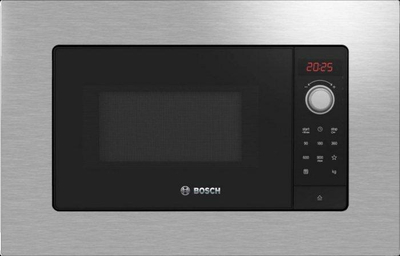 Furrë me mikrovalë Bosch BFL623MS3, 20L, 800W, inox