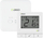 Termostat programues wireless Engo E7 RFW, për me kontrollu temperaturën, i bardhë