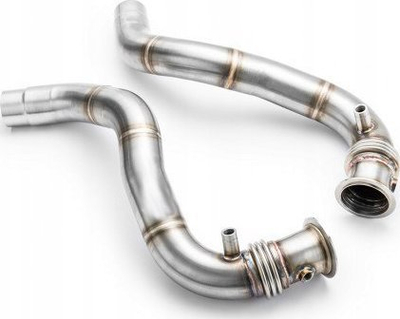 Downpipe BMW X5 M F85, S63R xDrive 4.4, inoks