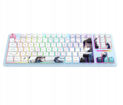 Tastierë gaming Redragon K728 PRO SE, mekanike 80%, wireless 3 moda, RGB