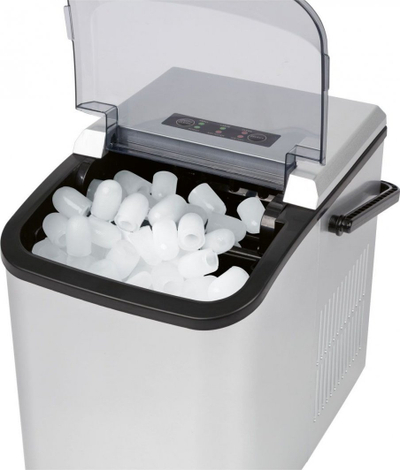 Aparat akulli Bomann EWB 6060 CB, 12 kg 24h, 105 W, argjendtë
