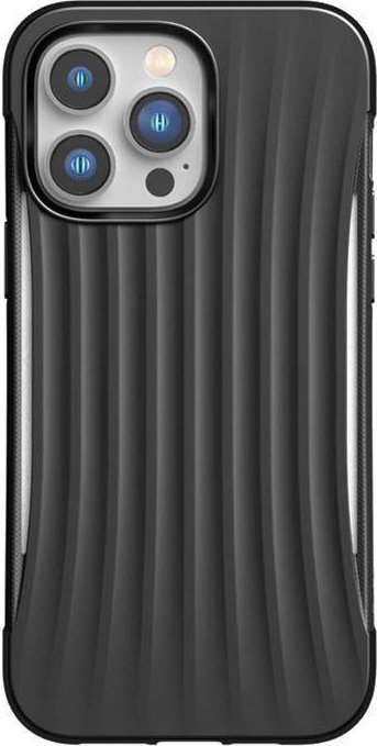 Футрола за телефон X-Doria Raptic Clutch за iPhone 14 Pro Max, биоразградива, отпорност на паѓања 3m, црна
