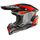 Kaskë motocross Airoh Aviator 3 Saber, HPC Carbon, XS, e zezë portokalli gri