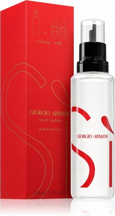 Parfum për femra Giorgio Armani Si Passione Intense Refill, Eau de Parfum, 100ml, i tejdukshëm