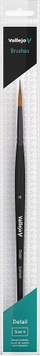 Penel sintetik i rrumbullakët AV Detail Round Brush No. 4, madhësia 4, për detaje, shumëngjyrësh