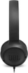 Слушалки JBL Tune 500, со кабел, црни