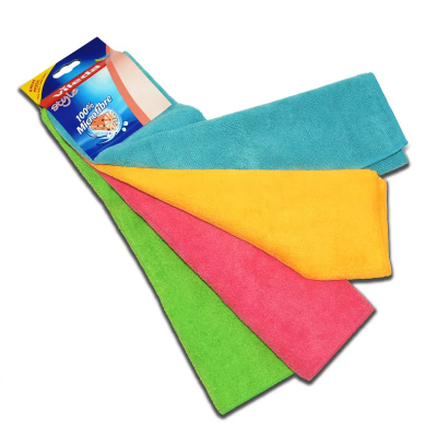 Set leckash mikrofibër Vileda Microactive Cloth Style, 4 copë, shumëngjyrëshe