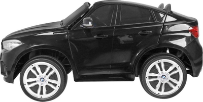 Makinë elektrike për fëmijë BMW X6M XXL, 12V, 2 ulëse, e zezë