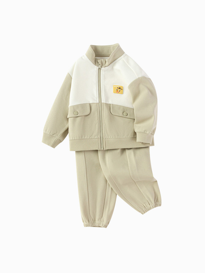 Set Pulovër Tuta Sand Waffle Zip