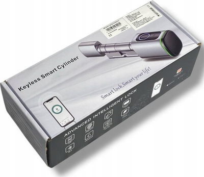 Cilindër inteligjent dere Mia SL-14-TUYA-70, Tuya Smart, Bluetooth, gri