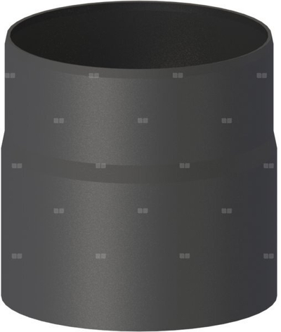 Tub oxhaku Le Sanitaire, 150mm, llamarinë çeliku 2mm, i zi mat