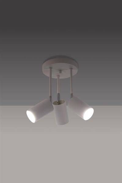 Llambë tavani Lampex, 3x40W, e bardhë