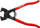 Darë për çarë pllaka Proline Tile Breaking Pliers, kokë karbid tungsteni, dorezë me gome