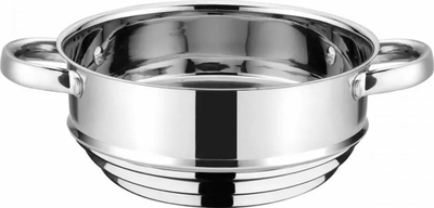 Enë për avullim Klausberg KB 7587, 24 cm, çelik inox, argjendtë