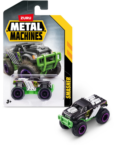 Lodër veturë metalike Roger Metal Machines S1 6708, die cast, për fëmijë 3+, shumëngjyrëshe