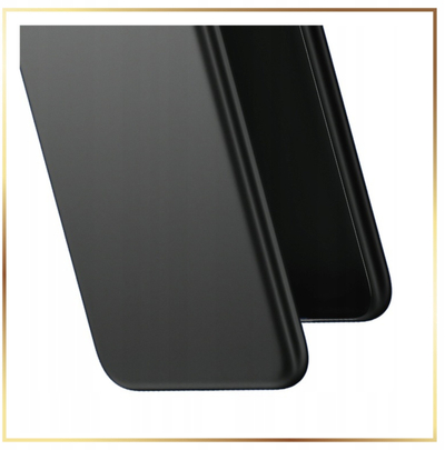 Mbrojtëse telefoni 3mk Matt Case Samsung Galaxy A07 4G, plastike, me sipërfaqe mat, e zezë