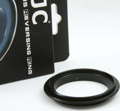 Adapter makro JJC TYP 7 për Canon, 72mm, alumini i zi