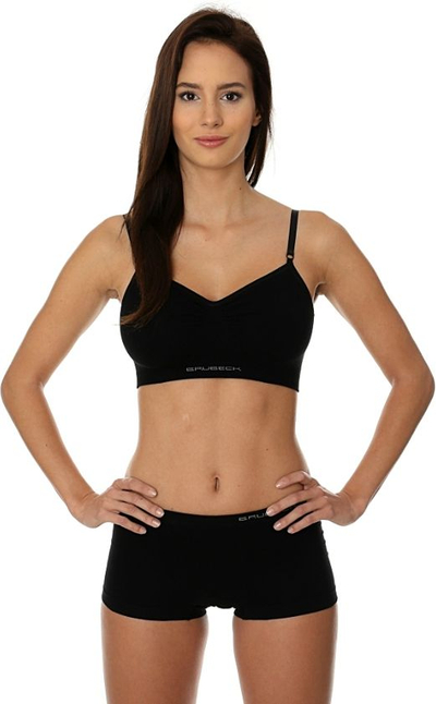Reçipeta Brubeck Comfort Cotton BR00012A, madhësia 75B, e zezë