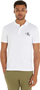 Maicë polo për meshkuj Calvin Klein, e bardhë