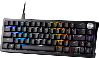 Tastierë ADATA ADATA XPG Sorcerer Mini 65%, Red Switch, US, e zezë