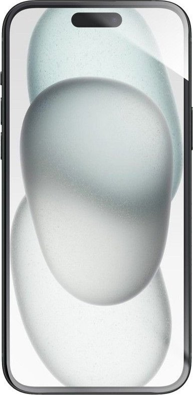 Xham mbrojtës Forcell 5D Hybrid Glass për iPhone 15 Plus, xham i fortë, transparencë e lartë