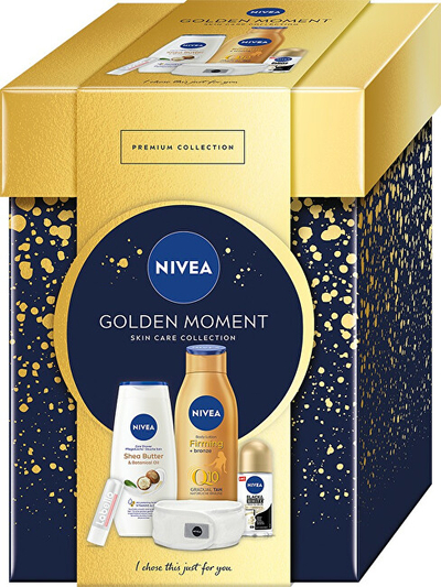 Set dhuratë Nivea Golden Moment, 5 pjesë