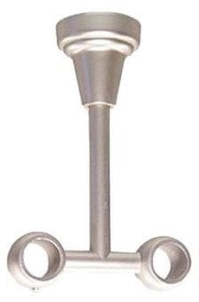 Двоен носач за завеси Domoletti, 12 cm, за шипки 16 mm