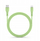 Kabllo USB Forcell F-ENERGY C342, USB A me USB C, 1m, 66W, jeshile