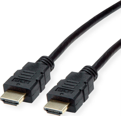 Kabllo HDMI ROLINE 11.04.5934, 5m, 4K, e zezë