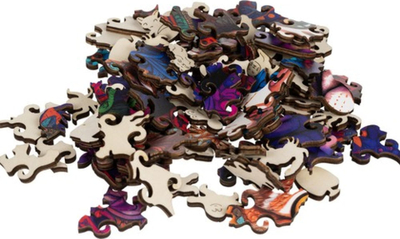 Puzzle druri Kruzzel 22878, motiv mace me shumë ngjyra