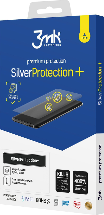 Folie mbrojtëse ekrani 3MK SilverProtection Plus për Motorola Razr 40 Ultra Front, transparente