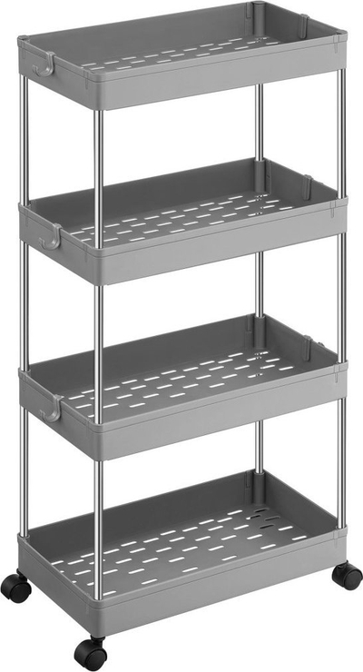 Kabinet me rrota KSC010G01, 4 rafte, gri
